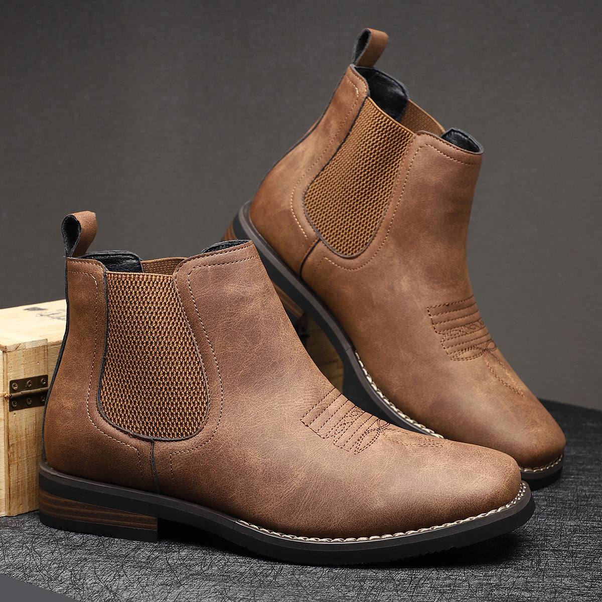 Stivali Classiques in Pelle pour Homme