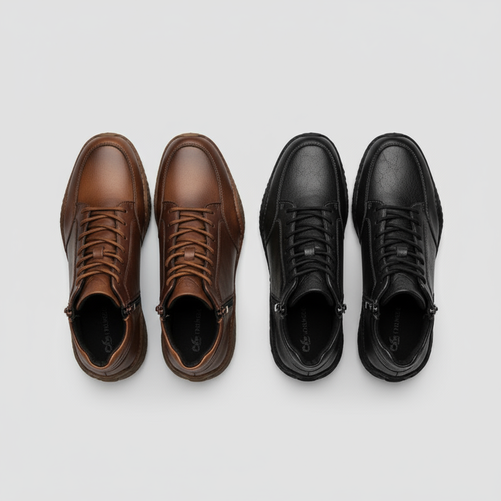 Stivali in Pelle Robustes pour Hommes