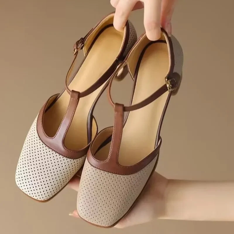 Scarpe orthopédiques à talon moyen Catarina