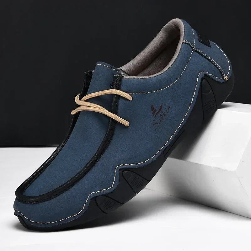 Scarpe Orthopédiques in Pelle à Ajustement Précis