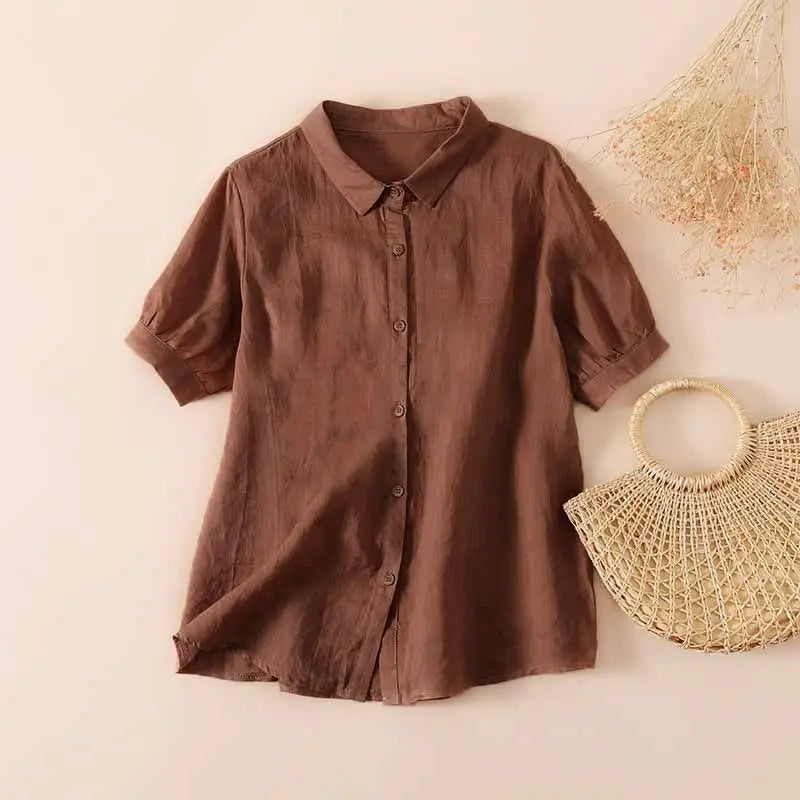 Claire Marceaux | Blouse Estivale Colorée Fanny