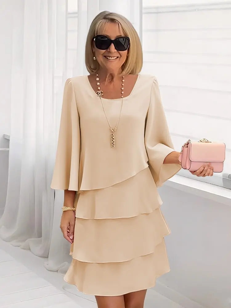 Anna | Abito Elegante con Volant