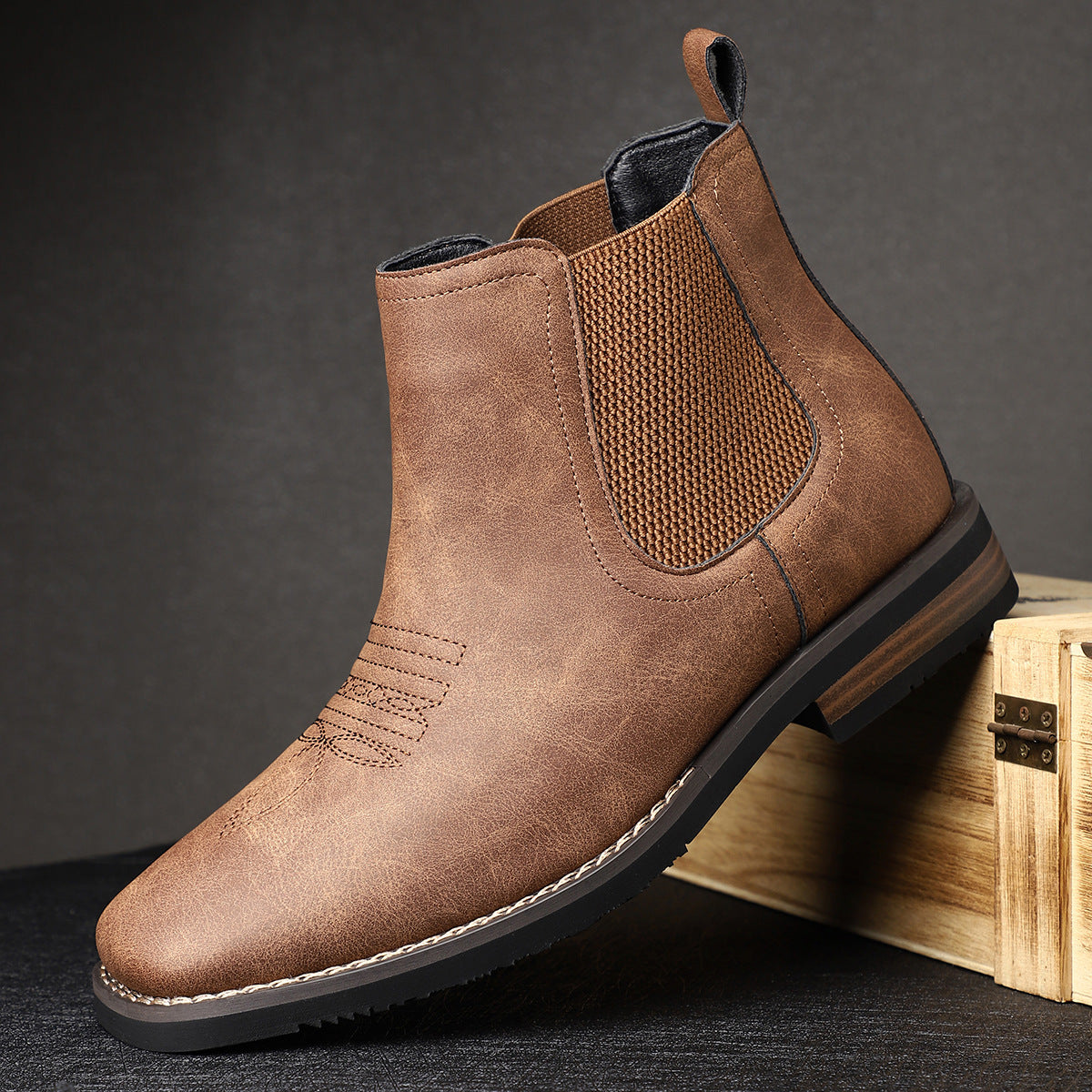 Stivali Classiques in Pelle pour Homme