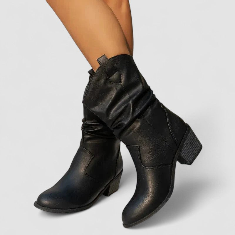 Stivali en cuir orthopédique Vivian