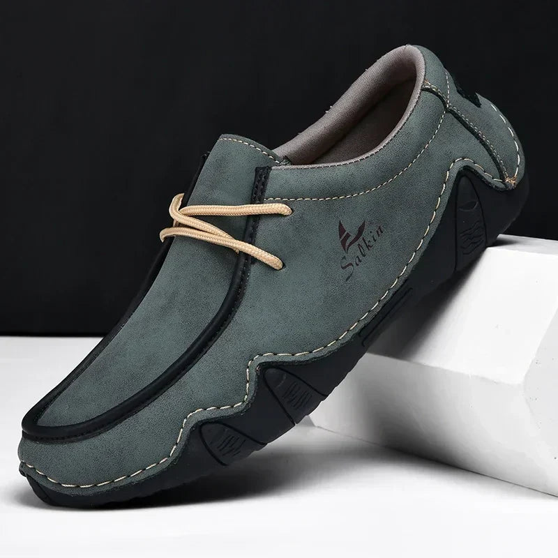 Scarpe Orthopédiques in Pelle à Ajustement Précis
