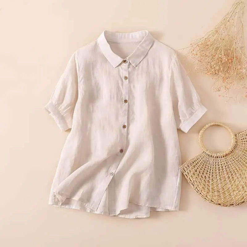 Claire Marceaux | Blouse Estivale Colorée Fanny