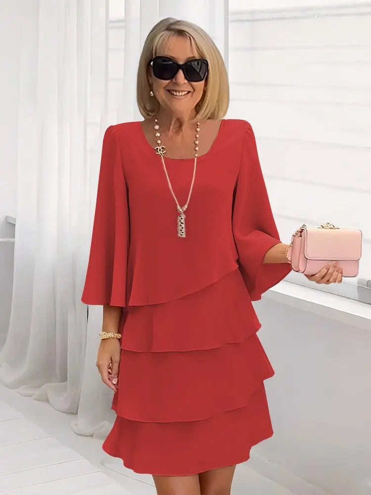 Anna | Abito Elegante con Volant