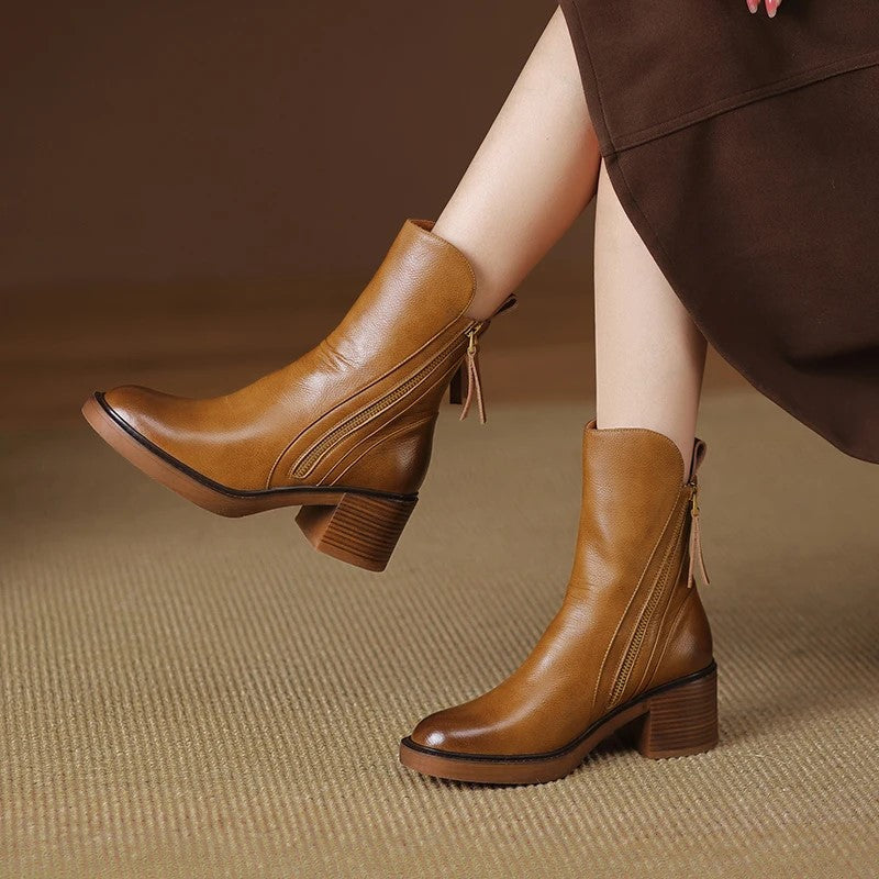 Mia | Stivaletti in Pelle
