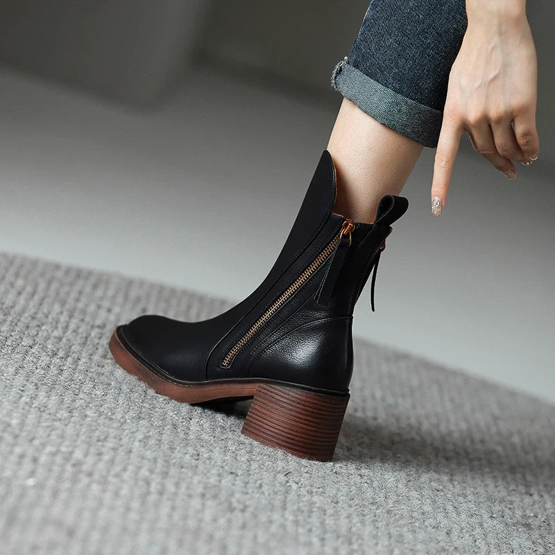 Mia | Stivaletti in Pelle