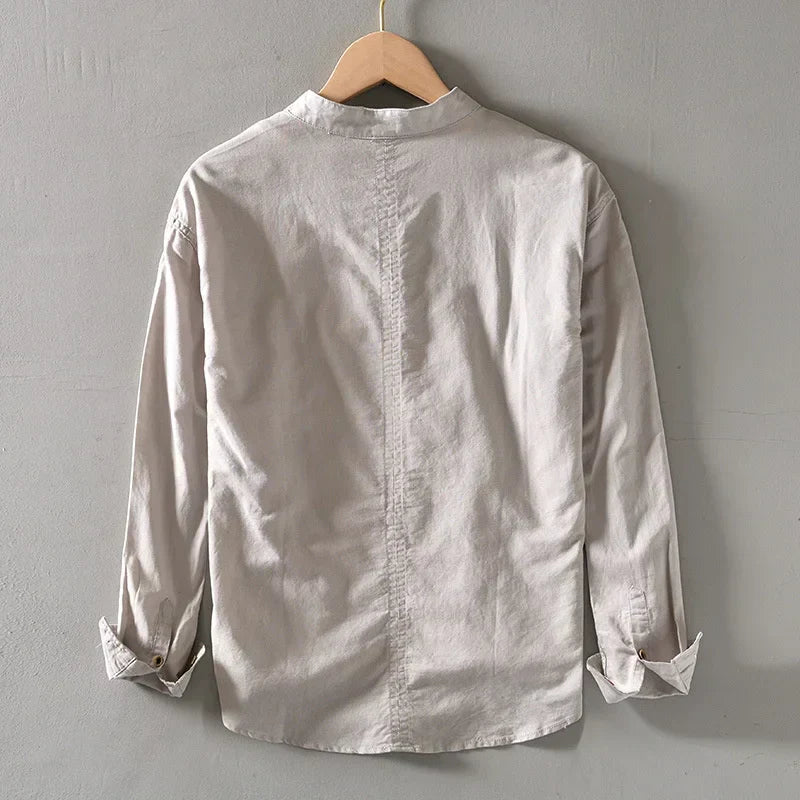 CHEMISE EN LIN POUR HOMME