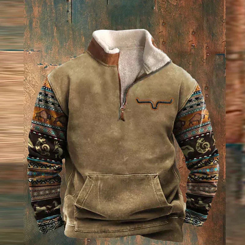 PULL AVEC ZIP POR HOMME
