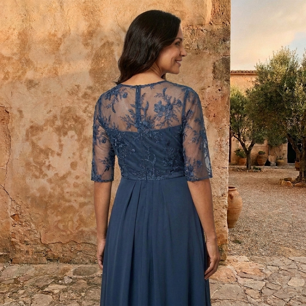 Benedetta | Abito en Mousseline Elegante