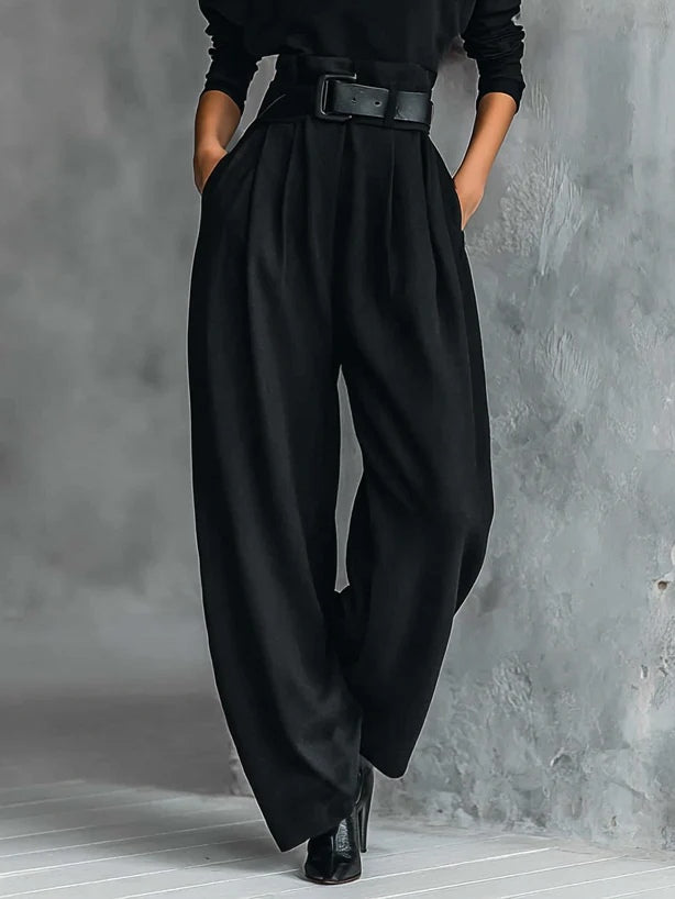 Bellori Milano | Completo Col Roulé et Pantaloni Droit Cyrielle