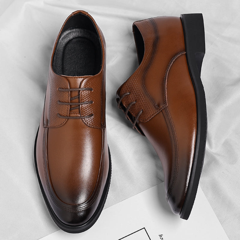 Oxford in Pelle Lucide