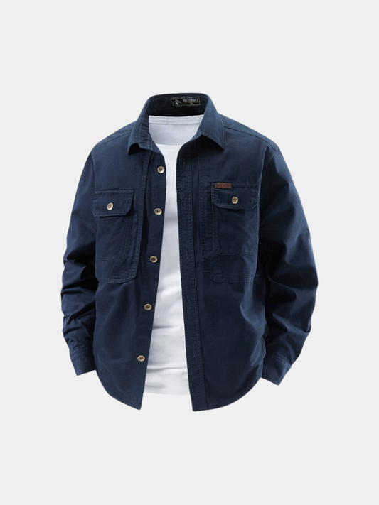 CHEMISE UTILITAIRE À MANCHES LONGUES POUR HOMME