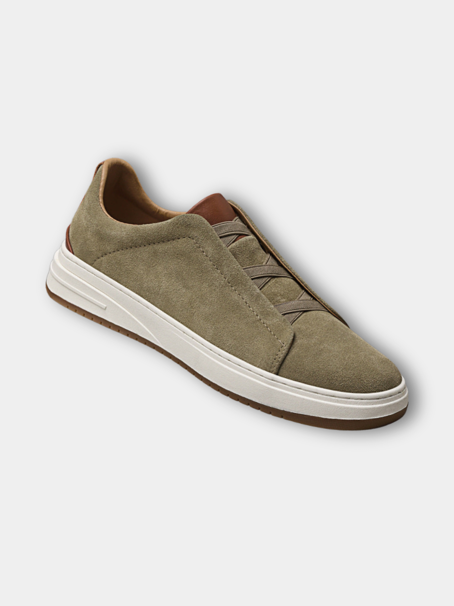 Scarpe Slip-On en Daim pour Homme