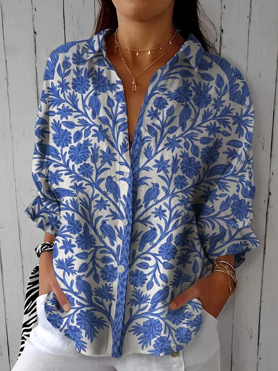 Bellori Milano | Blouse Fluide Printanière Monique