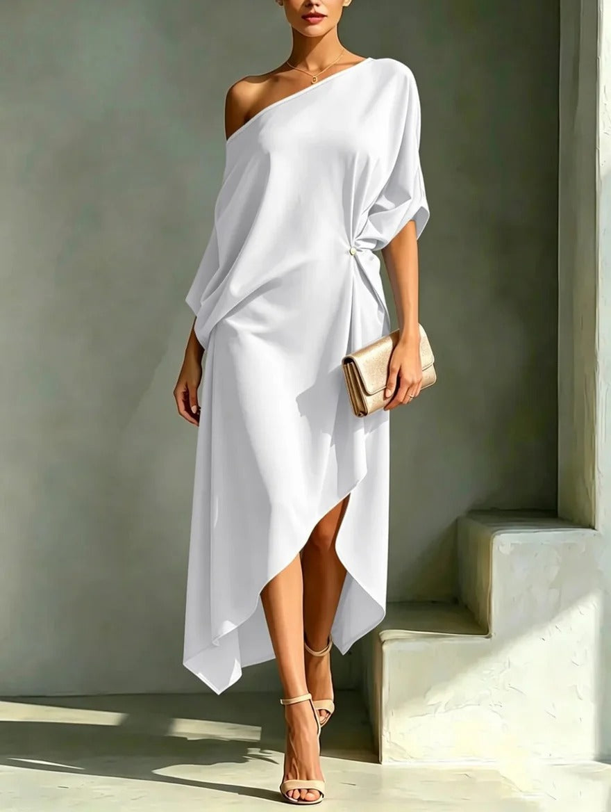 Adriana | Abito Asymétrique Elegante