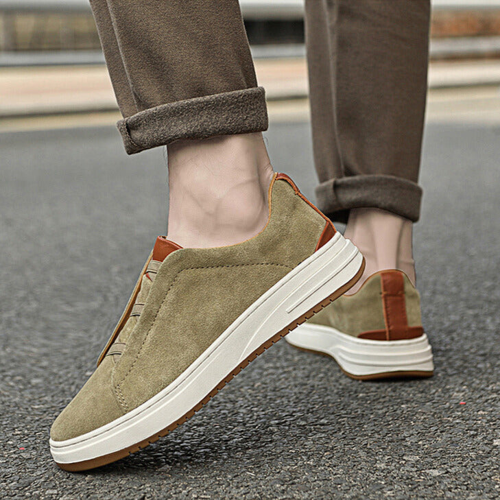 Scarpe Slip-On en Daim pour Homme