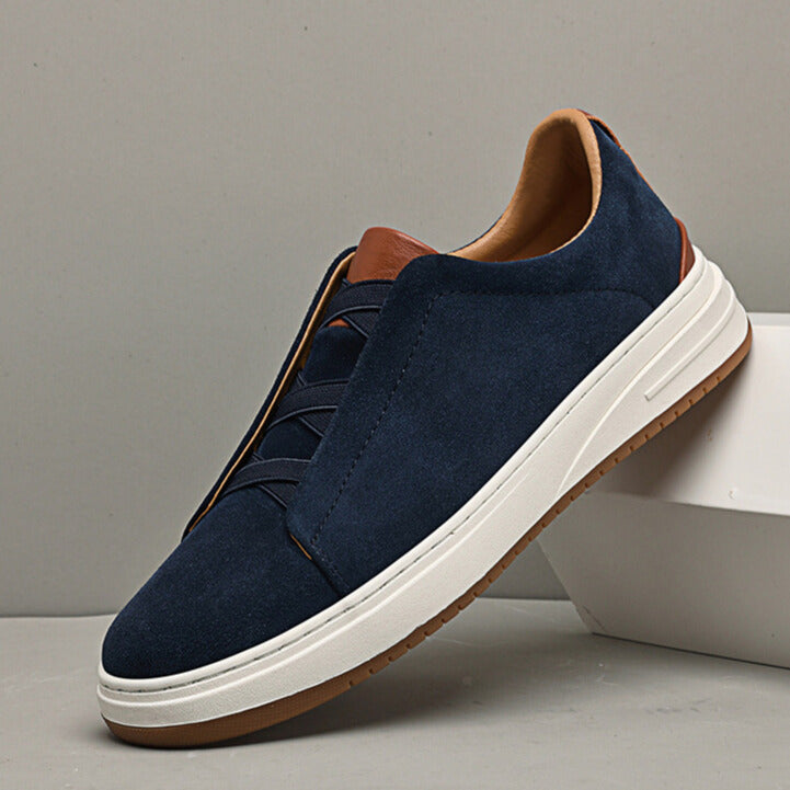 Scarpe Slip-On en Daim pour Homme