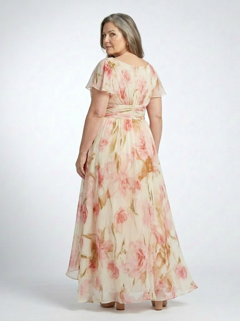 Abito Maxi Floreale Elara