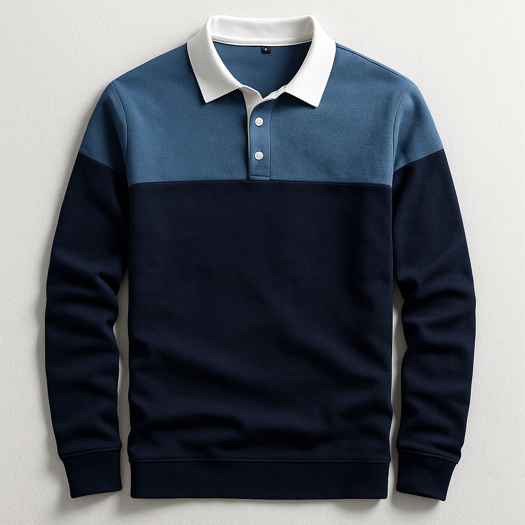 POLO DE LUXE À MANCHES LONGUES