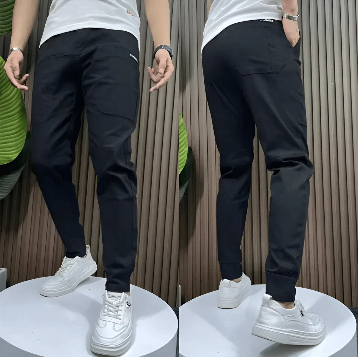 Pantaloni cargo extensible (1+1 GRATUIT!)