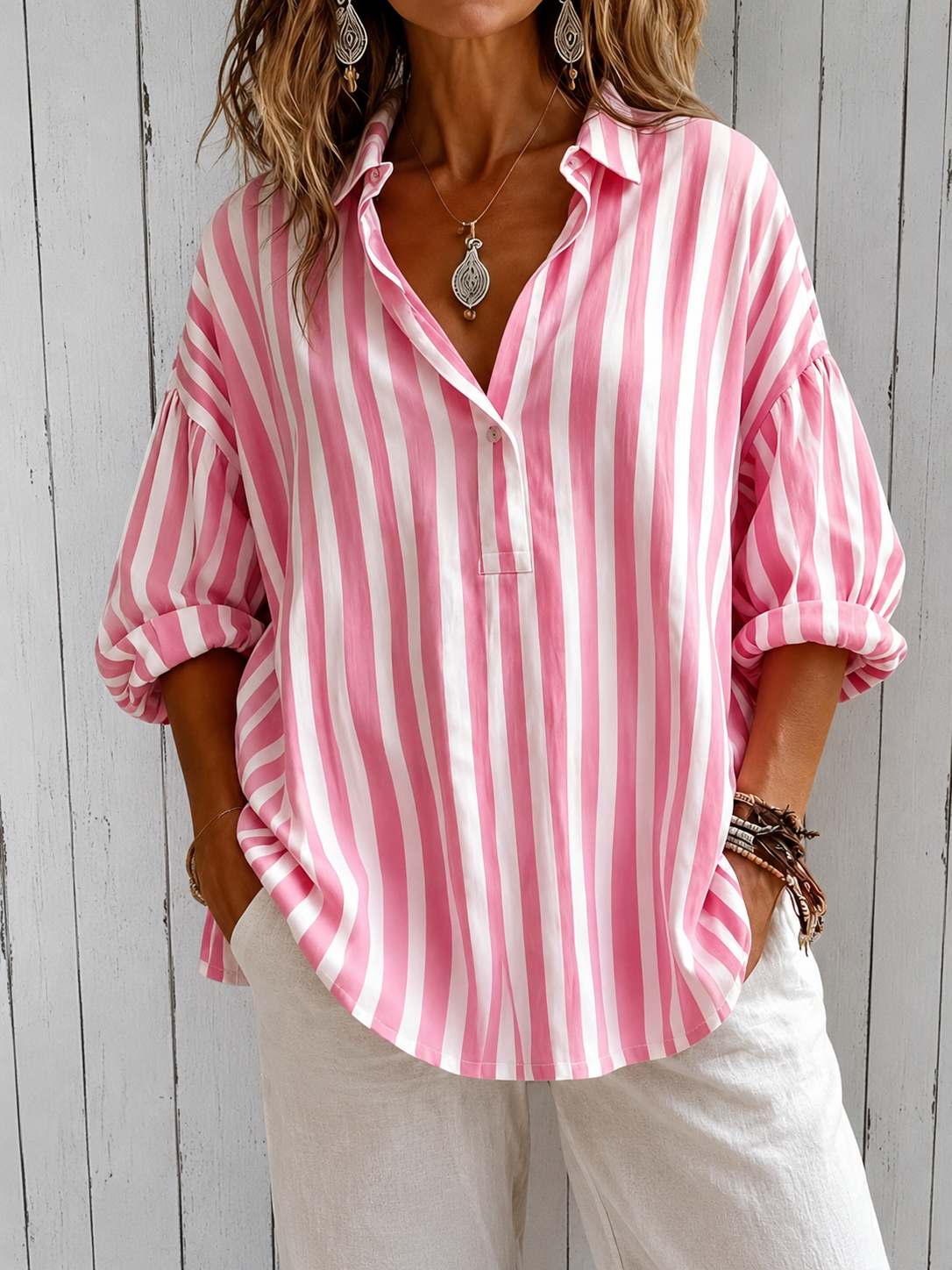 Bellori Milano | Blouse Raffinée con Volant Martine
