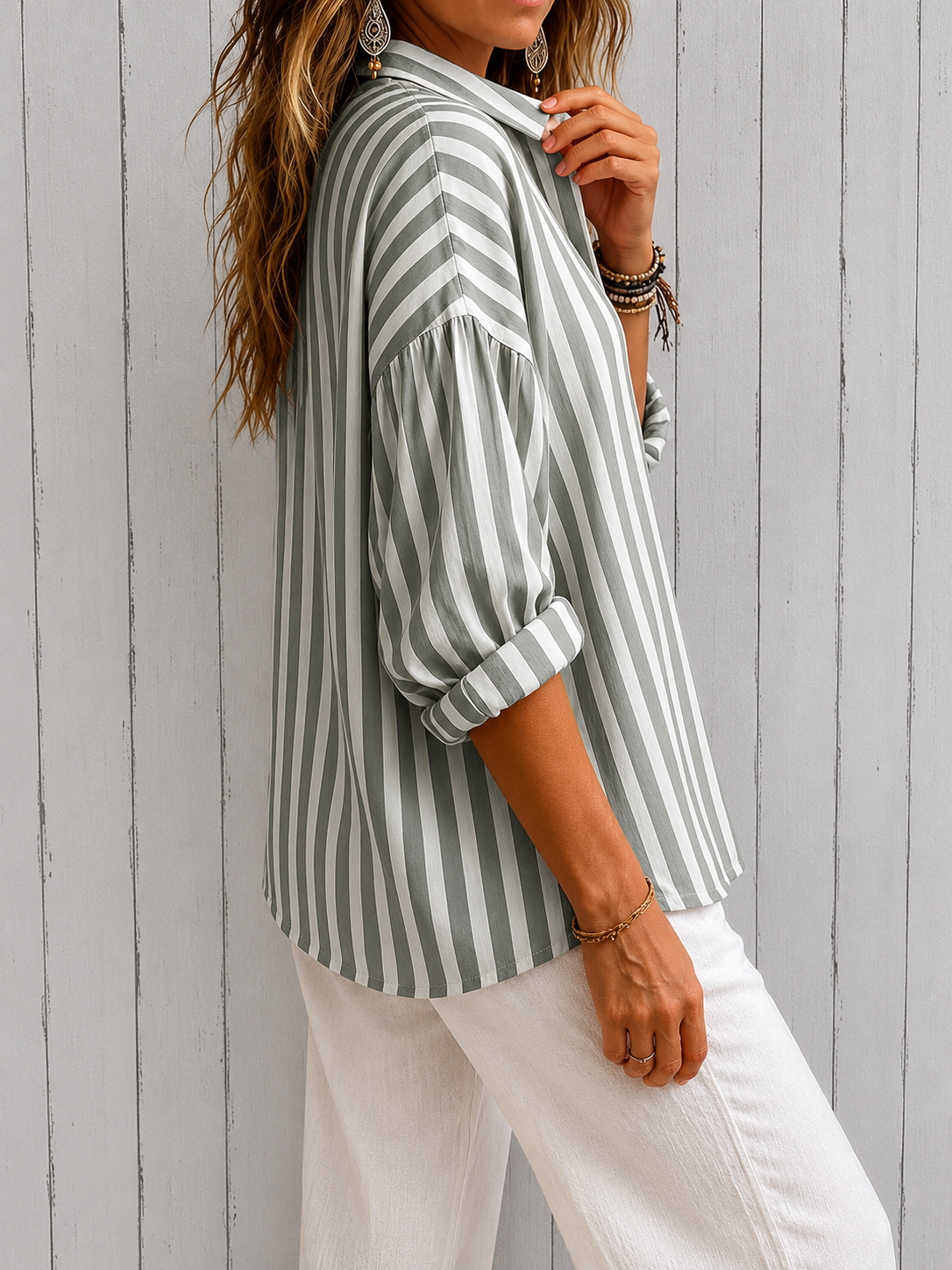 Bellori Milano | Blouse Raffinée con Volant Martine